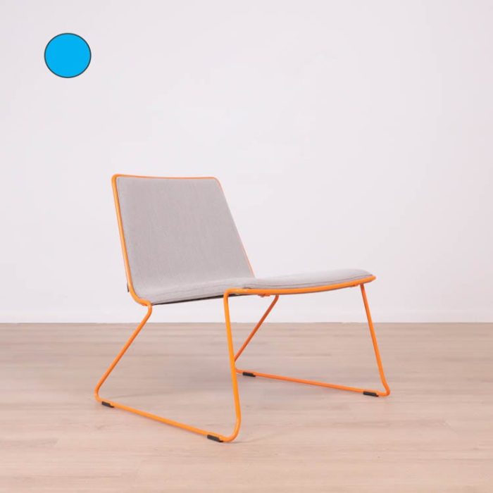 Lænestol Speed Grey / Blue | JOHANSON
  DESIGN