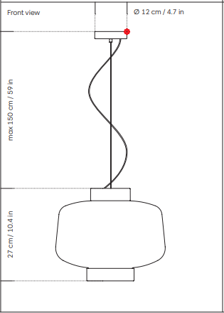 Loftslampe Dusk Lamp